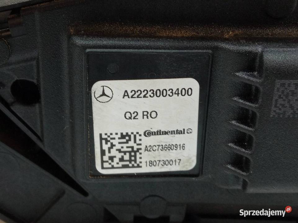 PEDAŁ POTENCJOMETR GAZU A2223003400 MercedesBenz świętokrzyskie