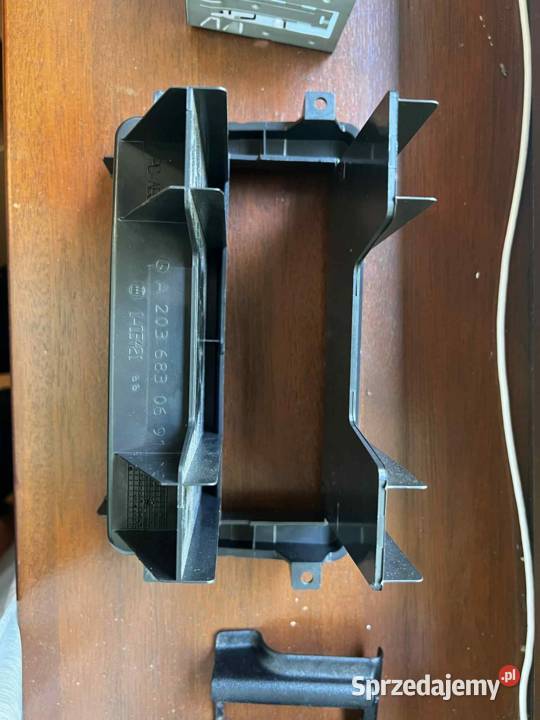 Półka pod radio A2036830691 Mercedes Schowki, półki Warszawa