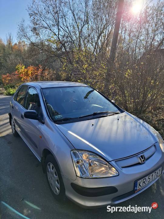 honda civic 7 vii salon polska drugi właściciel małopolskie sprzedam