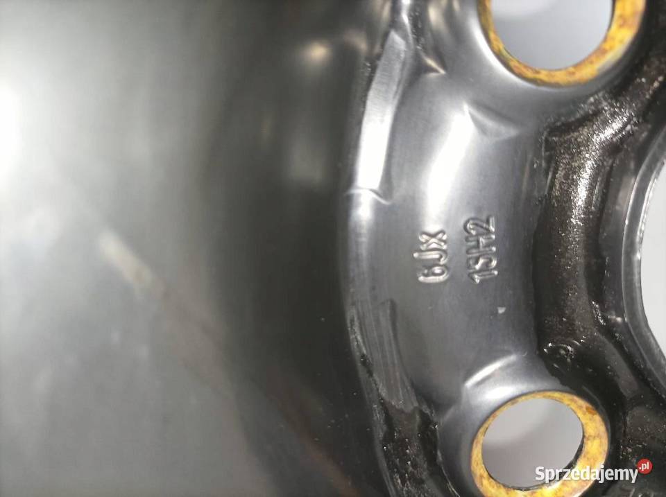 FELGA STALOWA R15 5X100 ET38 OC57MM 6JX15H2 VW stalowe świętokrzyskie