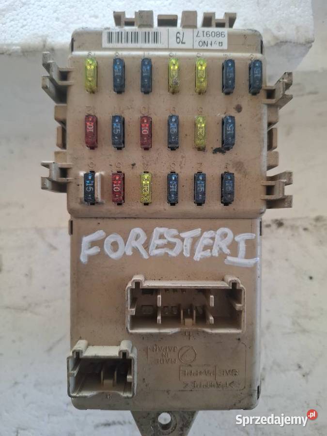 SUBARU FORESTER I skrzynka bezpieczników Kielce