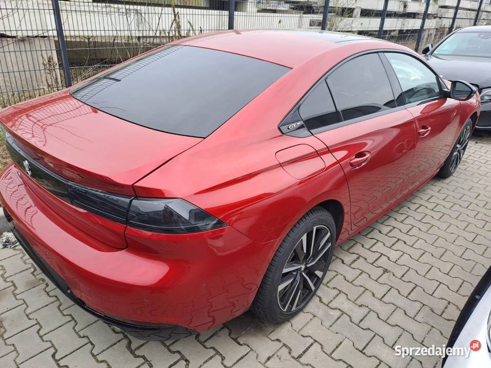 Peugeot 508 GT 68tyskm Benzyna 20r uszkodzony Dobrzyca