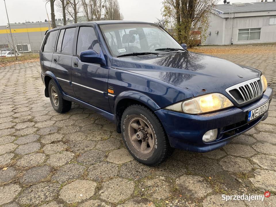 SsangYong Musso wół roboczy mazowieckie Warszawa sprzedam