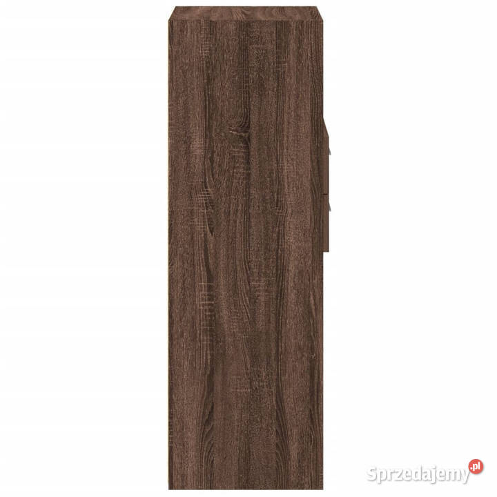 Wysoka szafka brązowy dąb 50x425x124 WM846179 Warszawa