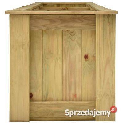 vidaXL Podniesiona donica 291x50x50 impregnowane mazowieckie Warszawa