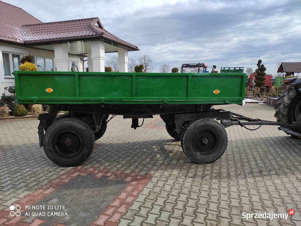 Przyczepa wywrotka na 3 strony Autosan D47 nieuszkodzony Radom