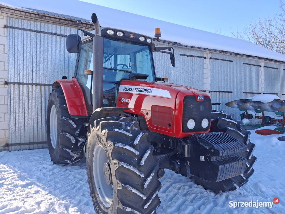 Massey Feguson 6480 Sprowadzony Miękka Oś i Jabłonna Druga