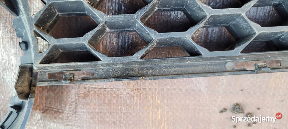 ATRAPA GRILL ZDERZAKA VW GOLF VI GTI