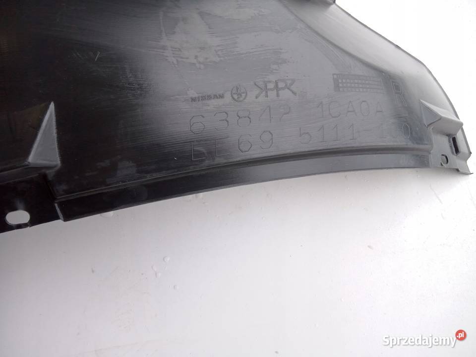 NADKOLE PRAWE PRZÓD INFINITI QX70 FX30d FX35 Nowy Tomyśl sprzedam