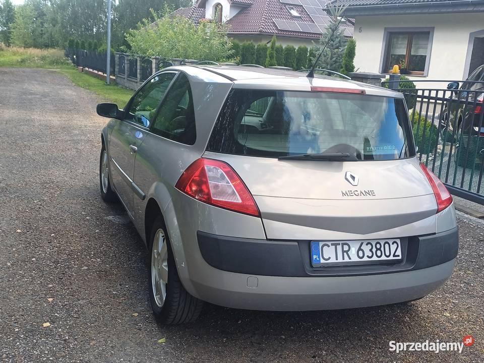Renault Megane 2 16 16v Niski przebieg światła do jazdy dziennej Czernikowo sprzedam