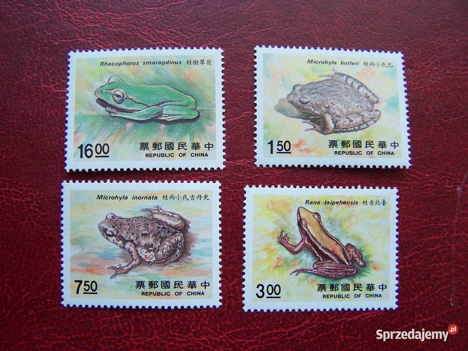 Tajwan 1988 MNh Mi 181518 Fauna Płazy żaby Tychy sprzedam