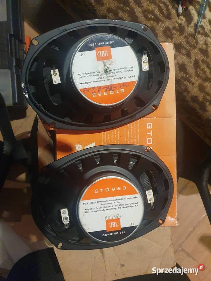 Jbl gto 963 glosniki samochodowe Dąbrowa Górnicza sprzedam