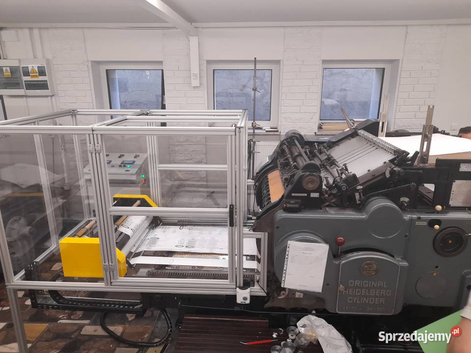 Złociarka Hot stamping Heidelberg