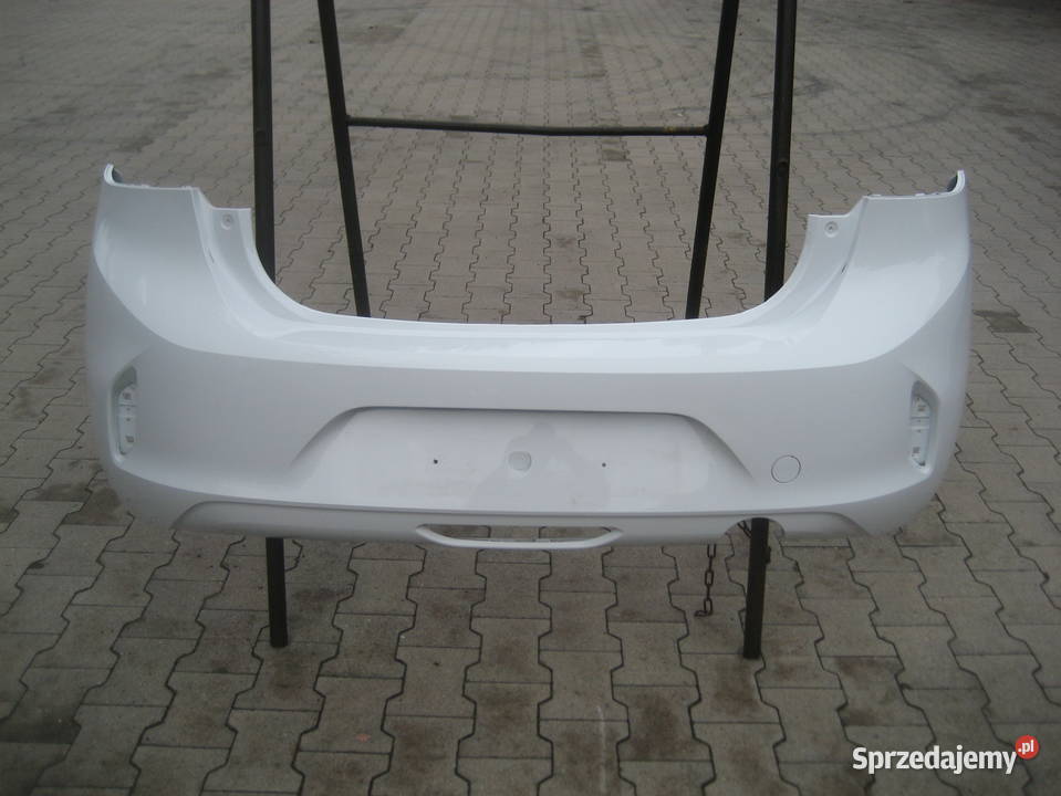 opel corsa f 1923r zderzak tył bez pdc biały wielkopolskie Rakoniewice