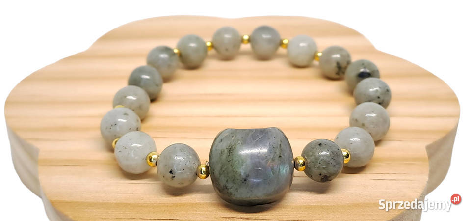 Bransoletka z labradorytu LABRADORYT kulka kot Warszawa