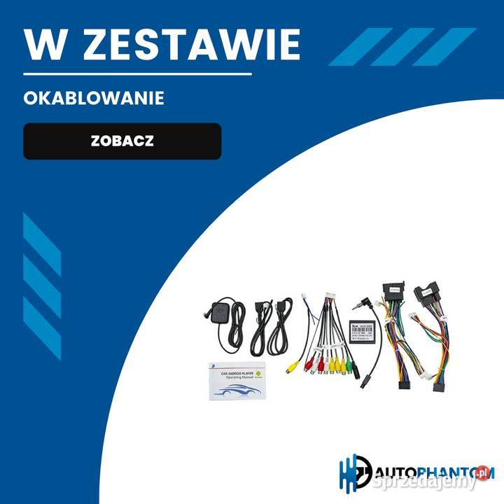 AutoPhantom CarPlay 2DIN 2GB 64GB Android 13 Car audio Wrocław