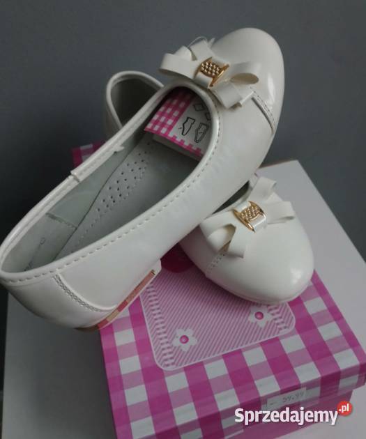 Baleriny białe rozmiar 33 86 lubelskie