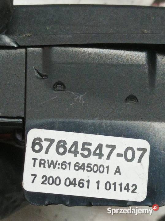 PRZEŁĄCZNIK MULTIFUNKCJI KIEROWNICY KPL 6764547 Rok produkcji 2007