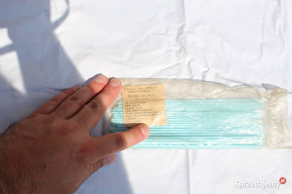 Słomki do picia Steelon PRL Chorzów