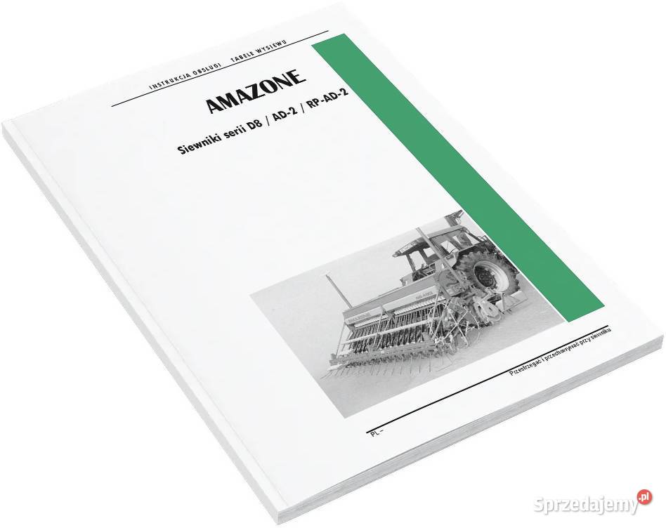 Amazone BBG S320 S330 S340 Nova Instrukcja Szamotuły