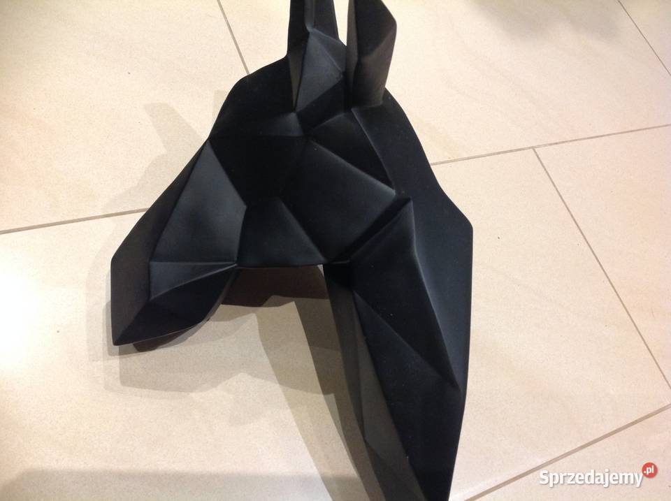 Piękna Dekoracja Ścienna Czarna Głowa Żyrafy Nowa Sól sprzedam