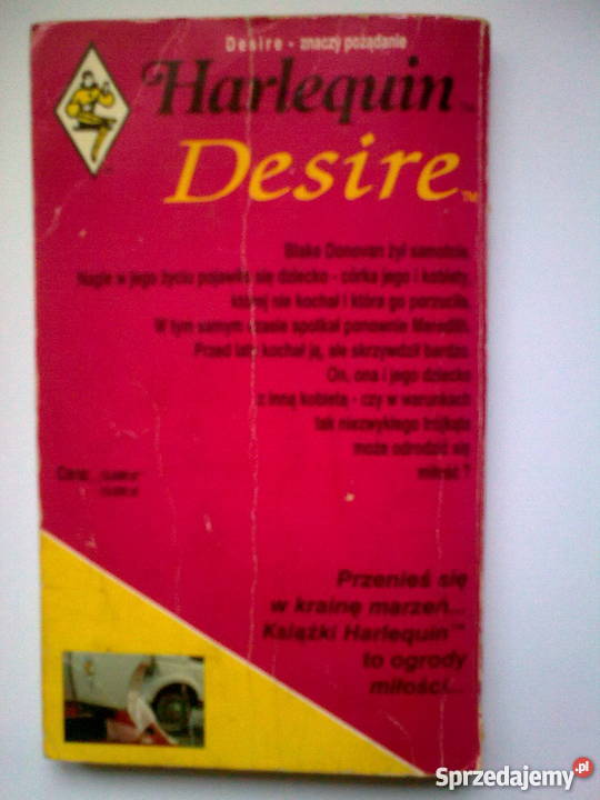 Harlequin Desire Ojciec mimo woli D Palmer XI91 Książki i Podręczniki Głuchołazy sprzedam