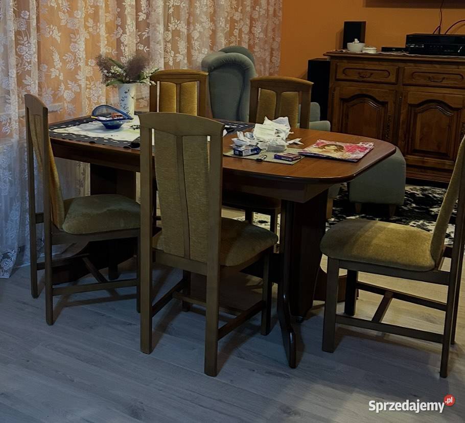 Stół I 6 krzeseł Piła