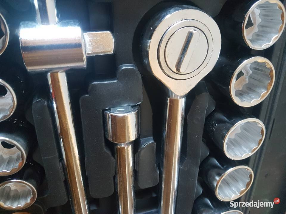Zestaw kluczy nasadowych 12kątnych 21 el model
