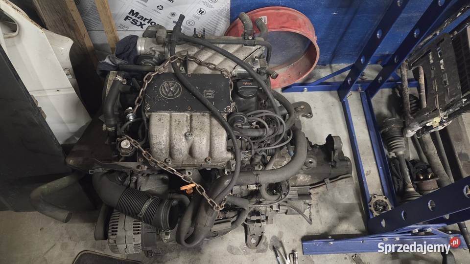 Silnik skrzynia komplet 16 AKS golf passat
