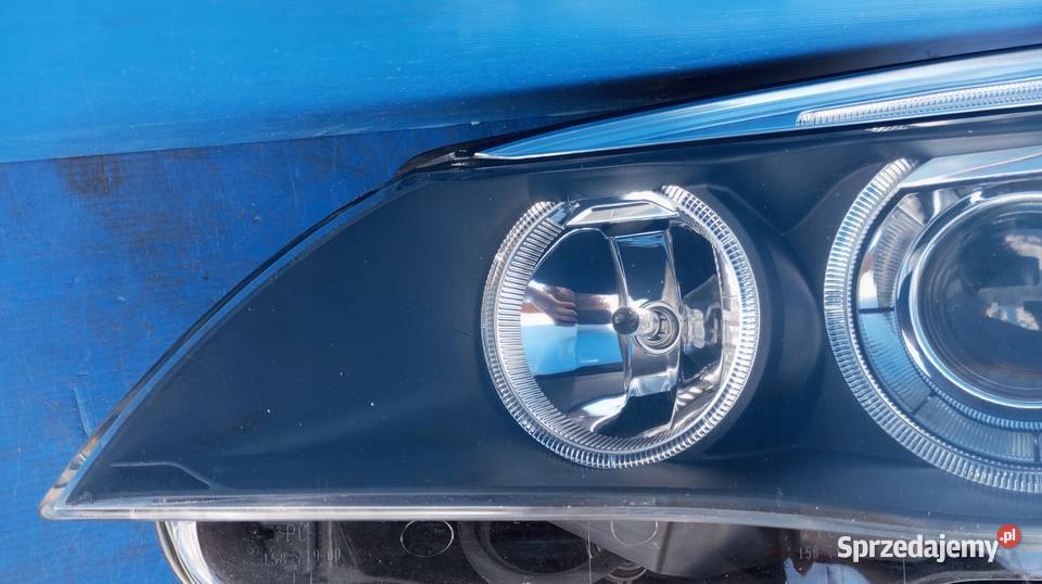 LAMPA LEWY PRZÓD EU XENON BMW 5 E60 E61 osobowe wielkopolskie Nowy Tomyśl