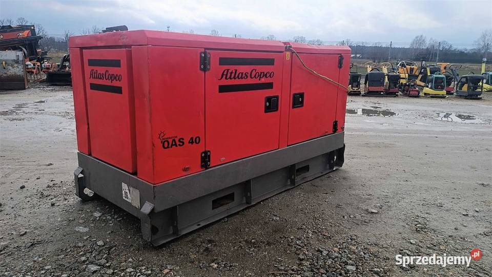 Agregat prądotwórczy ATLAS COPCO QAS 40 12r dolnośląskie