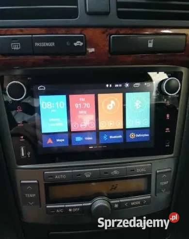 Radio android 12 Toyota Avensis T25 wifi gps śląskie Ożarowice