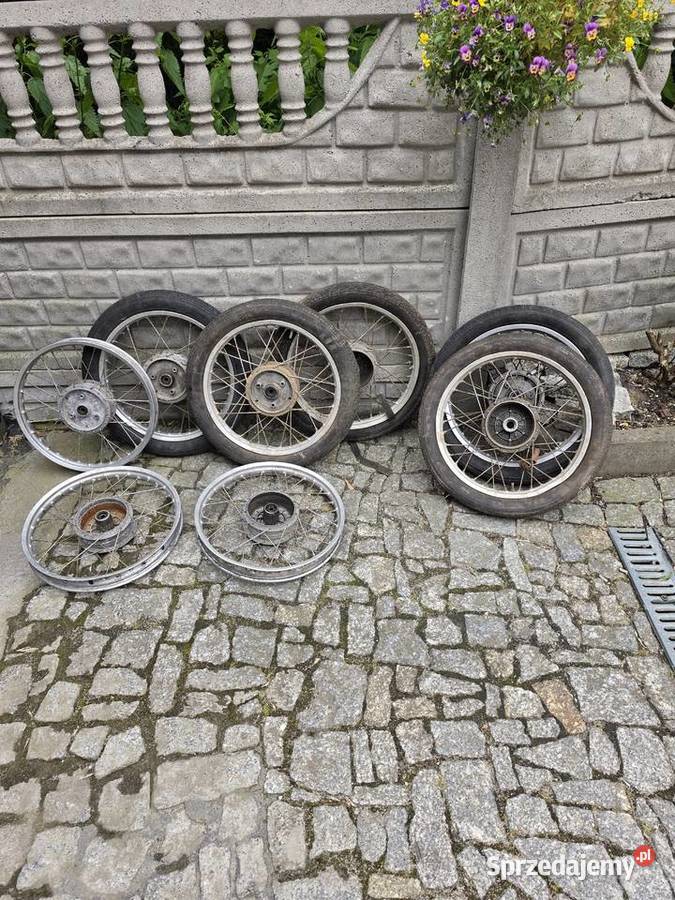 Koła do motorowera simson 30 sztuk Motocyklowe Małomice