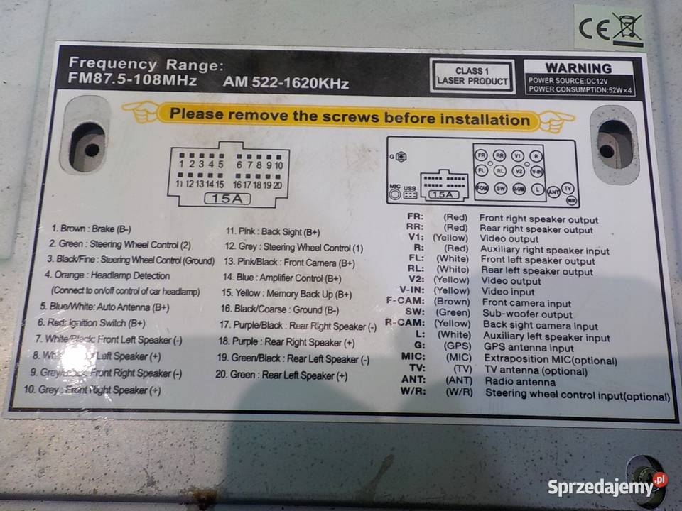 HYUNDAI TUCSON I LIFT 20 CRDI 10r radio CD Suków