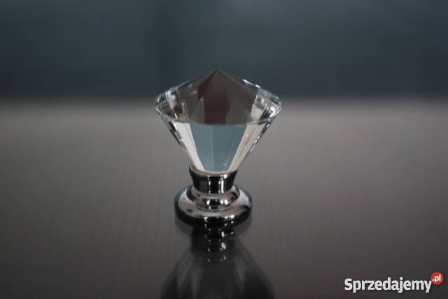 Uchwyty meblowe kryształowe 3.6cm Warszawa