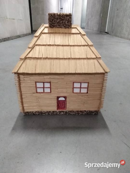 domek z zapałek mazowieckie sprzedam