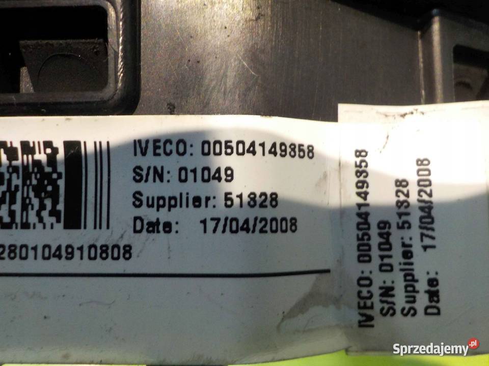 IVECO DAILY III LIFT II 08r AIRBAG poduszka osobowe Suków