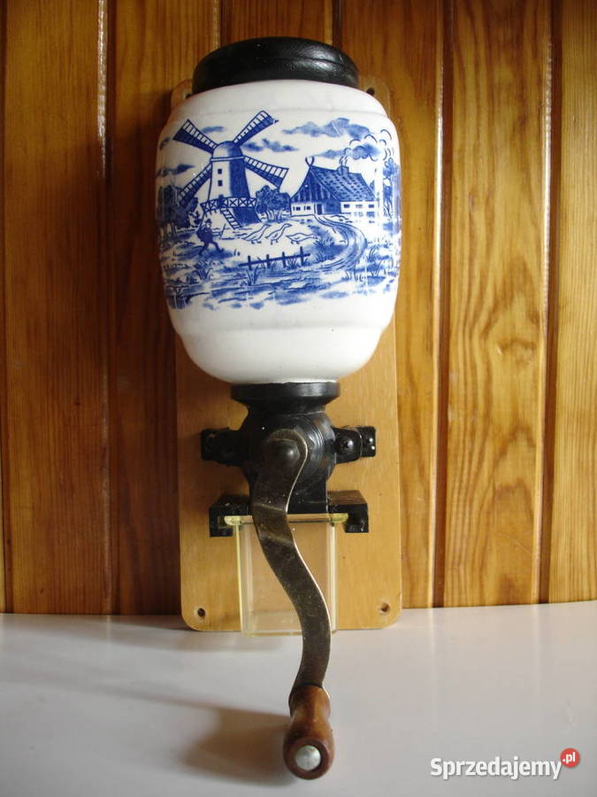 MŁYNEK ścienny do kawy 2 lubuskie Zielona Góra