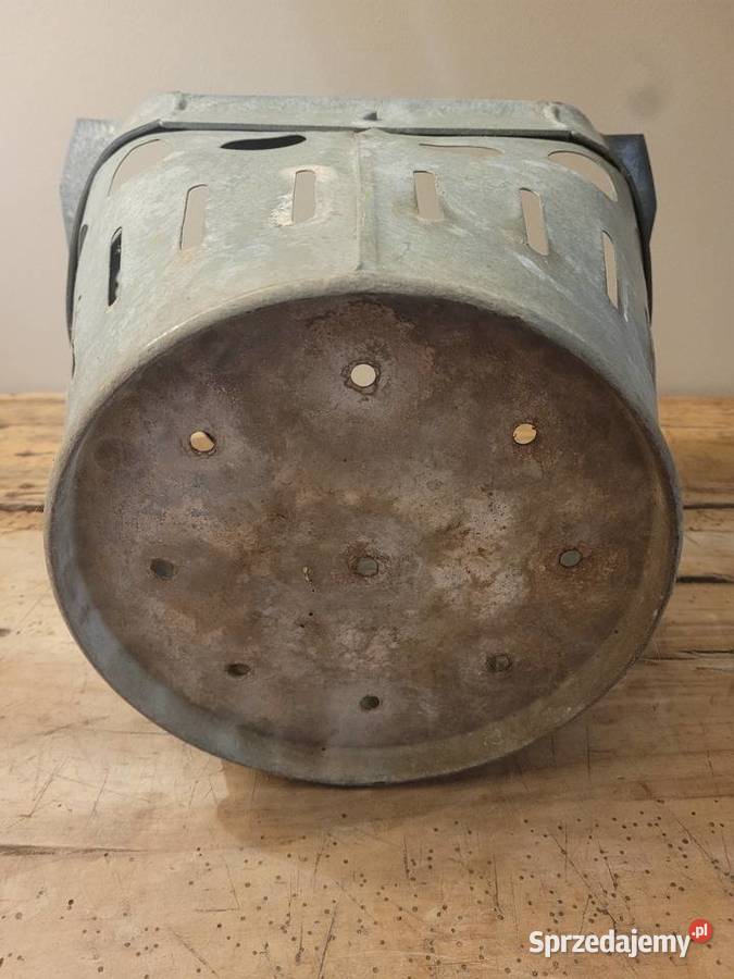 Wiadro unikat metalowe solidne vintage