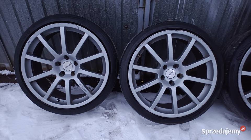 Felgi aluminiowe SPORTEC 85x19 et35 5x112 opony Chojnice