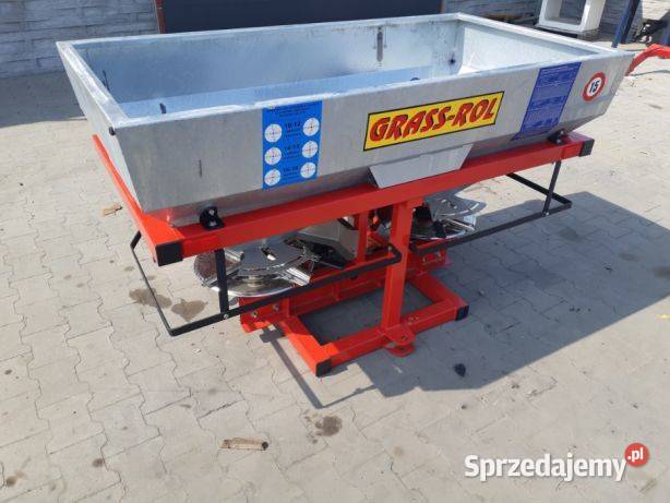Rozsiewacz GrassRol ocynk kwasiak 6001600 nieuszkodzony mazowieckie Warszawa