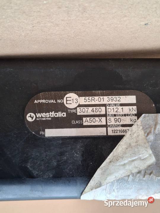 FORD GALAXY III 15 S II HAK HOLOWNICZY BELKA lubuskie Bieleń