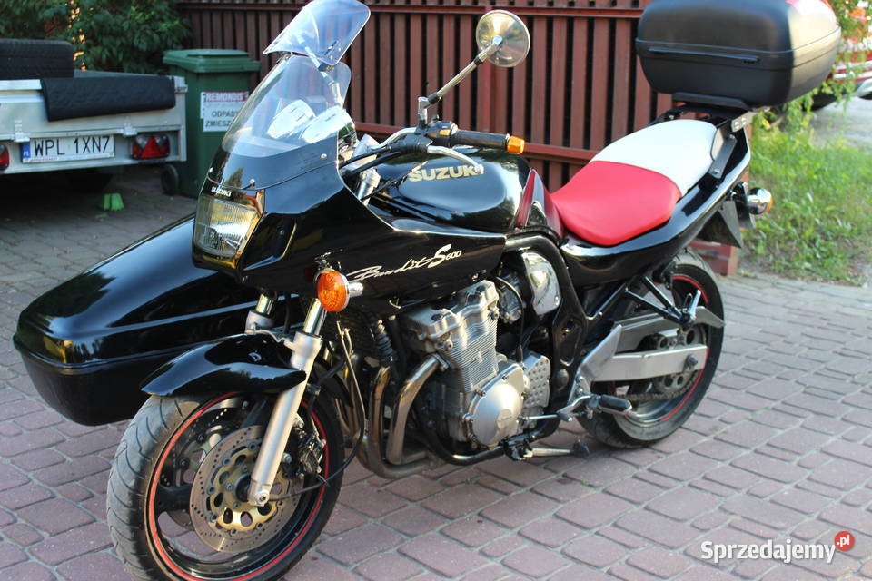 Suzuki Bandit 600 z wózkiem bocznym stan Rejestr Płock