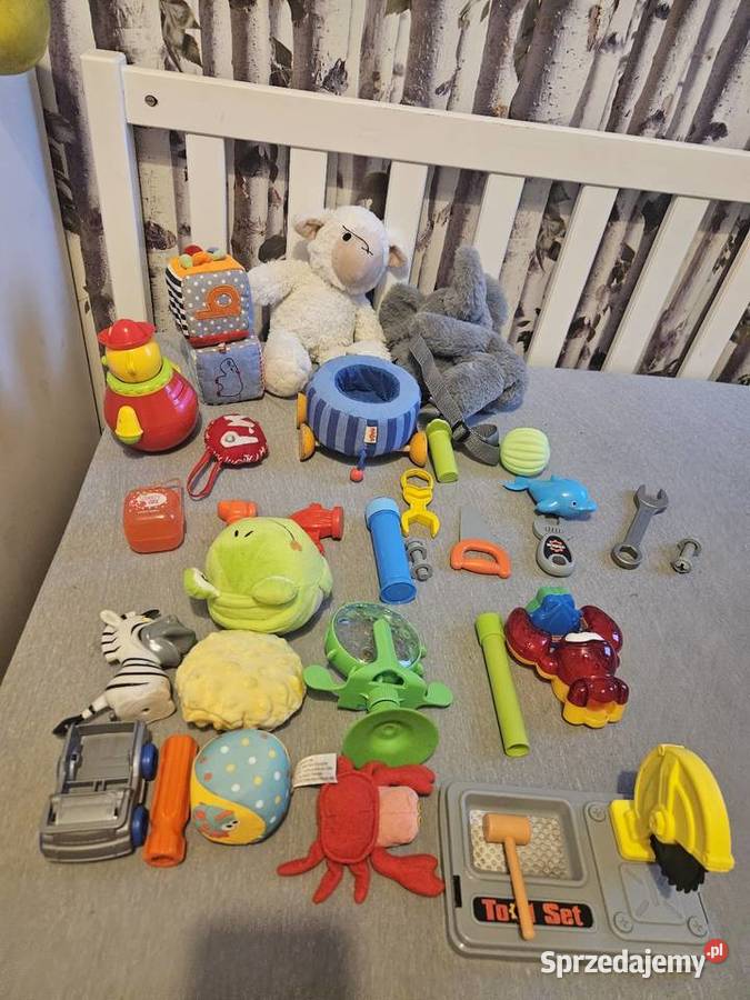 Zestaw zabawek niemowlaka 18m+ Dla niemowląt Szczecin
