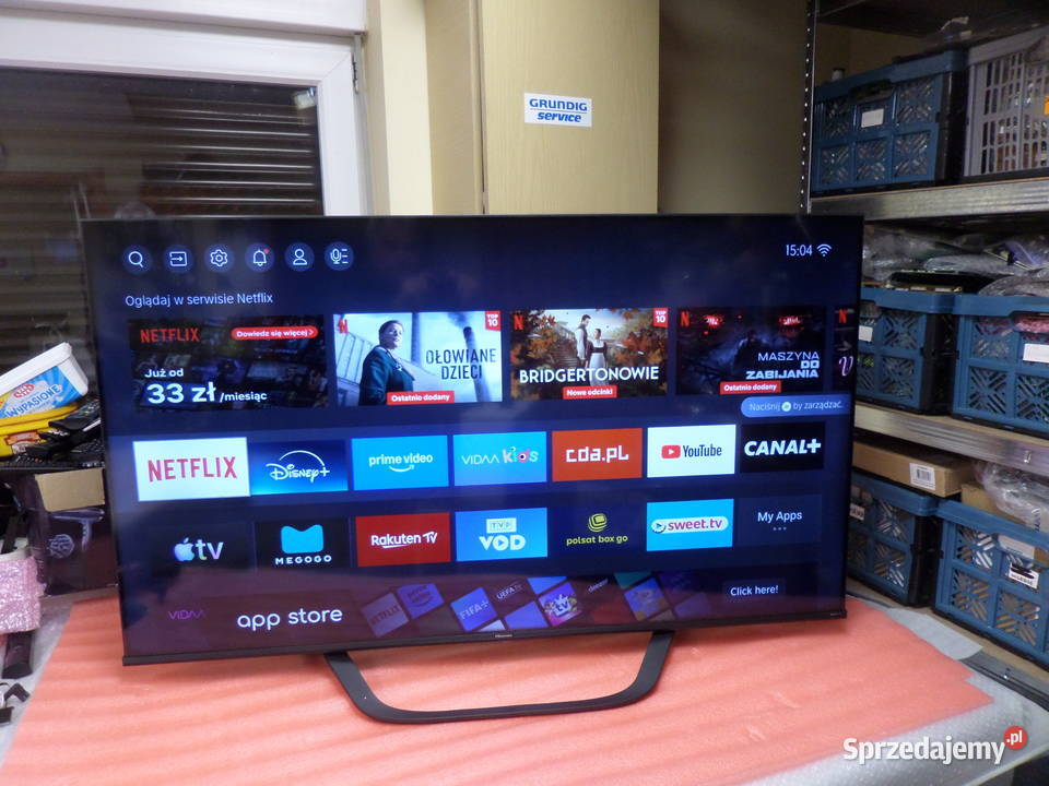 HISENSE 55 55A63H 4K UHDSmart DVBT2 wi 55cale Kalisz sprzedam