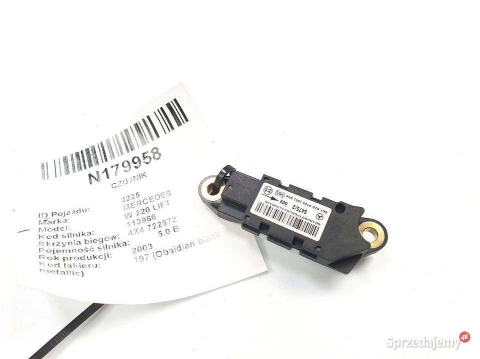 CZUJNIK MERCEDES W 220 LIFT 0018209126