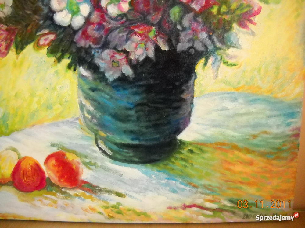 Duży obraz ptKwiaty70x90 Kraków