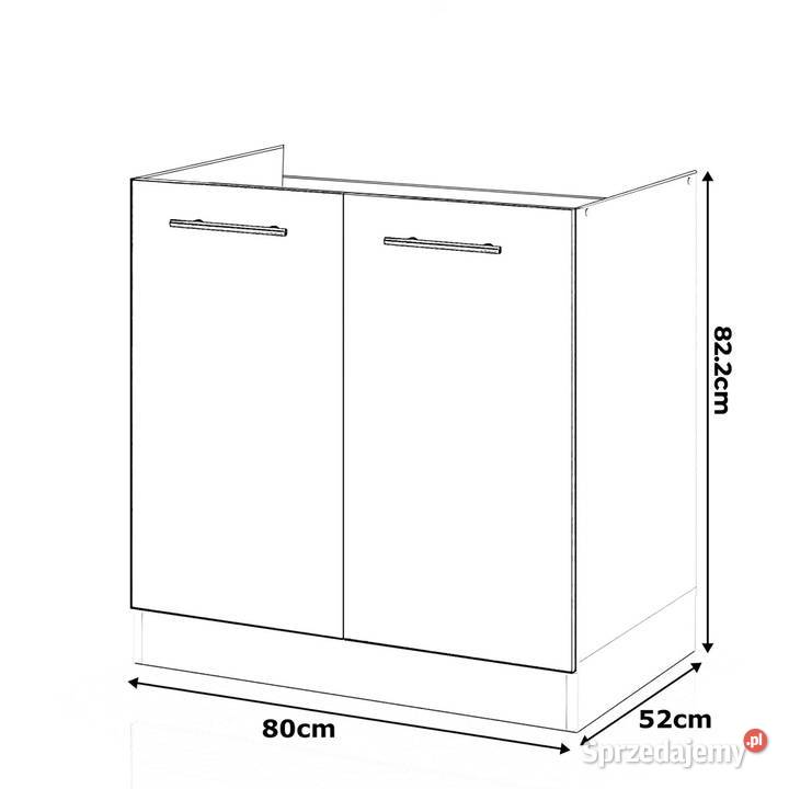 szafka kuchenna dolna pod zlewozmywak modułowa 82.2cm Elbląg sprzedam