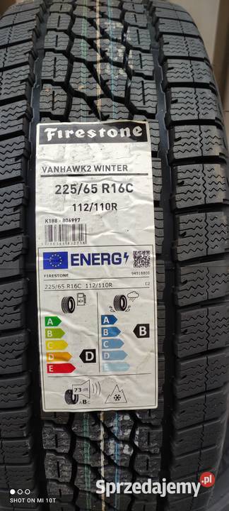 Komplet opon zimowych 225 65 R16C 112110R MS Bydgoszcz