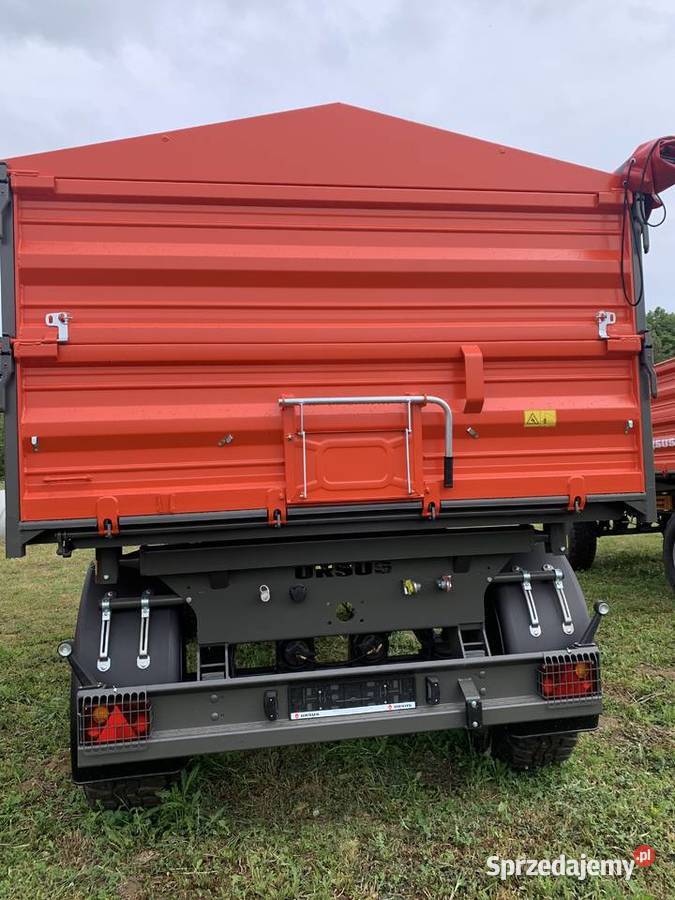 Dwuosiowa przyczepa URSUS D610 ładowność 10 ton Szczecinek sprzedam